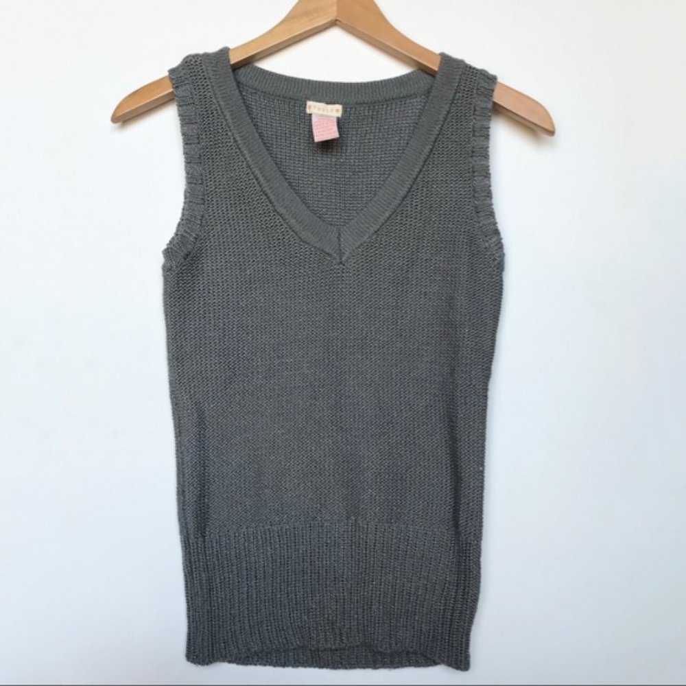 Tulle Sweater Vest - Picture 2 of 14